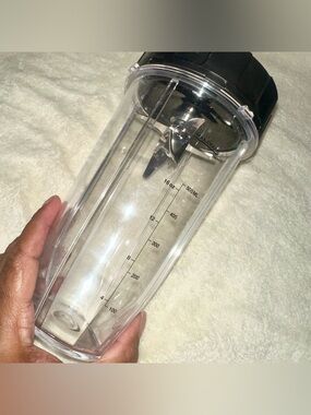 Ninja 16oz Cup & 6-Fin Blade Assembly Fits BL660 BL770 BL780 QB3000 (3.35" Base)